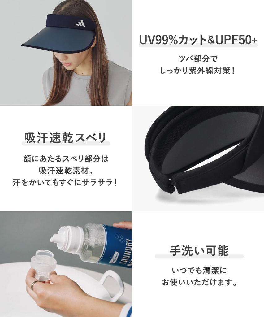 ADW MAETATE CLIPVISOR Adidas Sun Visor