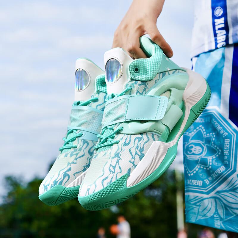 Splash 5 Cherry Blossom Powder Flash 8 Basketball Shoes Luminous Men's and Women's Curry Students Versatile Owen Wear-resistant Actual Sneakers