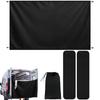 Rideaux d'intimité de voiture pour se doucher Imperméables Grande housse réglable Rideaux de douche portables pour camion extérieur Randonnée