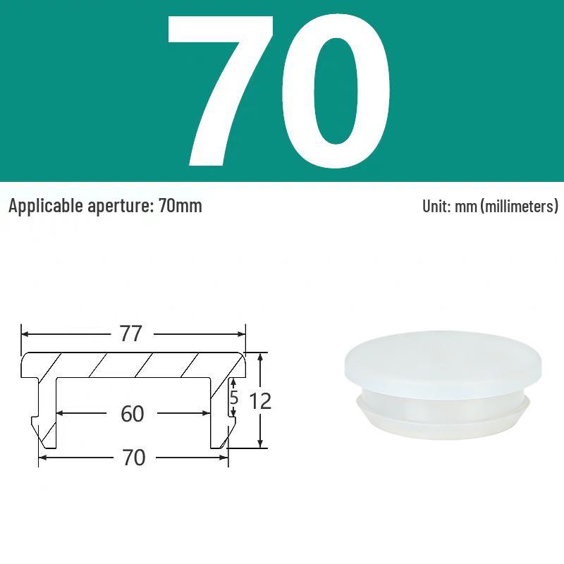 High-Temp Resistant Silicone Rubber Stopper with Card Slot Sealing Cap