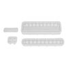 4pcs Easy Demoulding Pen Holder Mold Silicone Material Desktop Organizer Mold For DIY Crafts