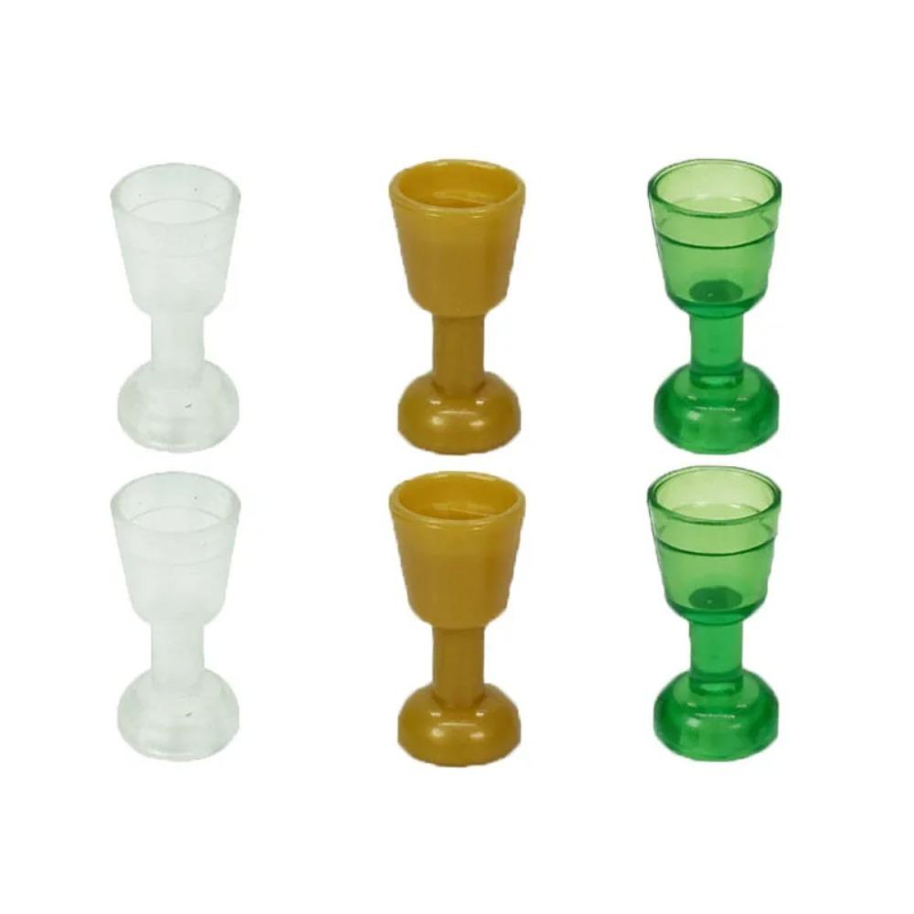 MOC City Building Blocks Character Scene Creative Accessories Mini Brick Color Wine Bottle Reagent Bottle Set Box Toy Gift X007