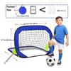 Portable Soccer Goal Soccer Goal Training Net Foldable Versatile Lightweight Easy Assembly Practice Tool For Activities Outdoor