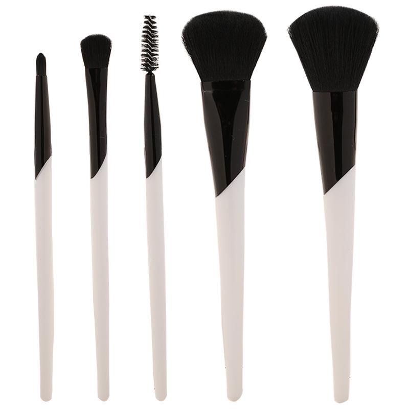 Spot Multi-Style Makeup Brush Set: Soft Bristle Portable Powder, Contour, and Eyeshadow Brushes for Beginners
