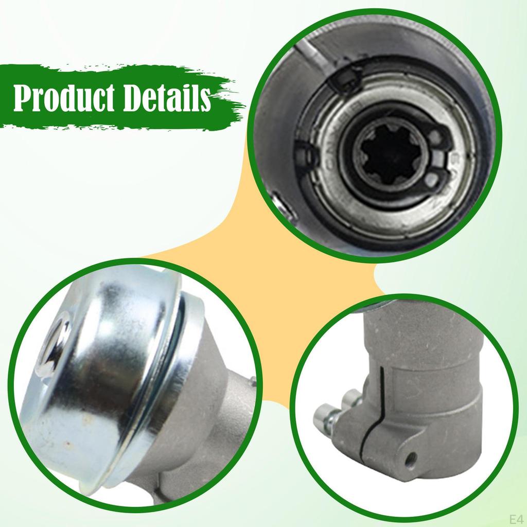 24mm Brush Cutter Gear Head Assembly Components Professional Garden Simple Installation Replacement