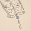 2 pcs Tassel Tassel Ankle Chain Light Luxury Foot Chain Charm Anklet with Pendant  Gifts