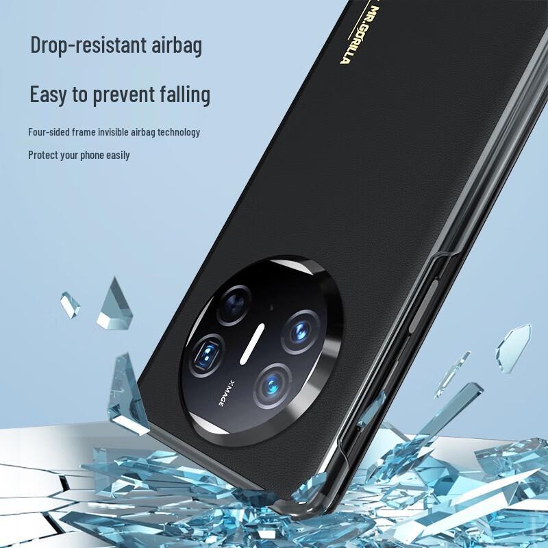 Huawei Mate X5/X3 Leather Hinge Magnetic Folding Phone Case