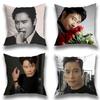 L-Lee Byung Hun  Pillow Case Sofa Living Room Bedroom Headboard Backrest Cushion Square Cushion Nap Time
