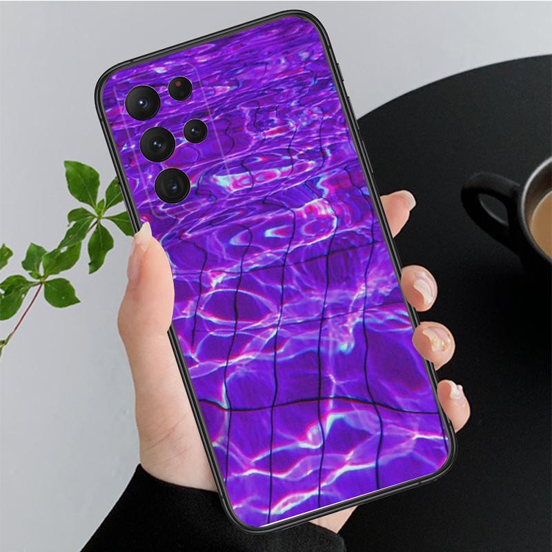 

Phone Case for Samsung Galaxy A35 A55 A54 A15 A25 A05s A05 A22 A24 A52 A33 A34 M34 M14 M54 M23 Aesthetic Purple Case Funda A34 5G
