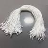 100Pcs Hang Tag Strings Firmly Tear-resistance Clothes Tag Ropes with Fastener Hook Daily Use