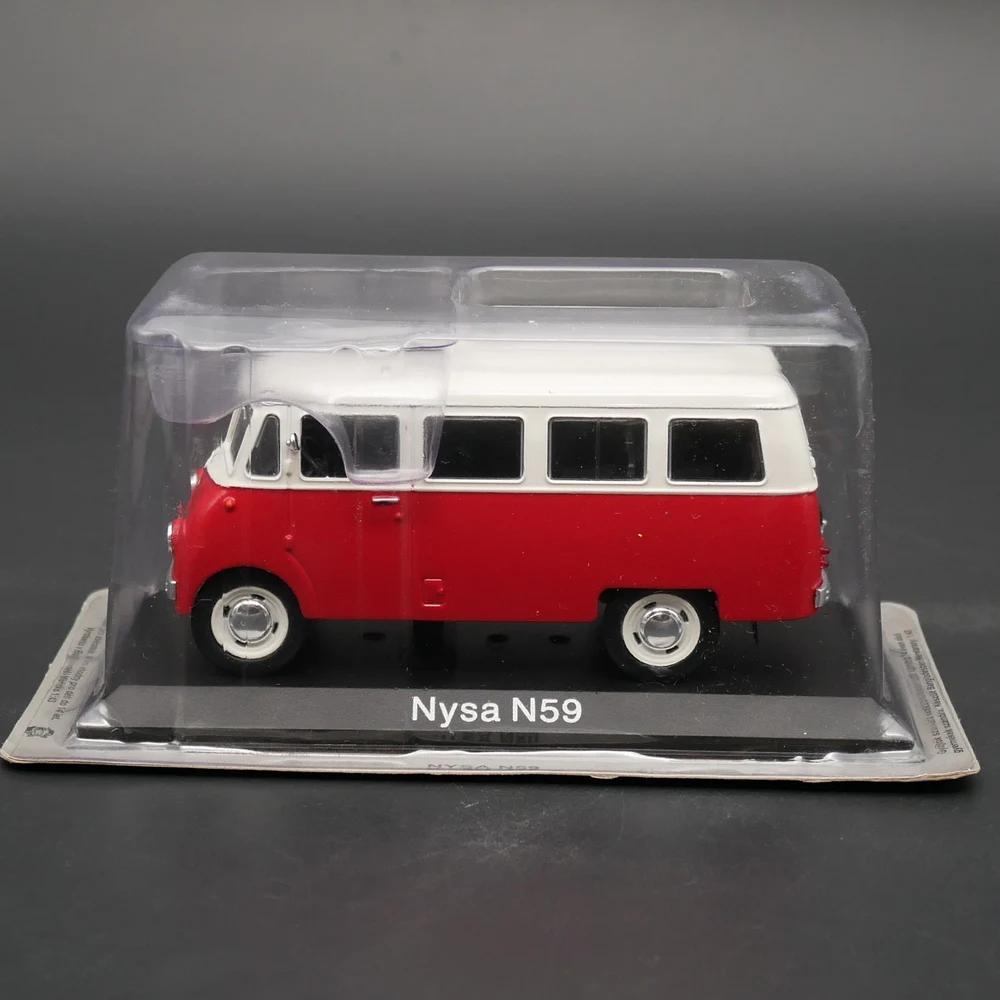 Diecast Ixo 1:43 Scale Ist NYSA N59 Van Simulation Alloy Car Model Collection Toy Gift Display Ornament