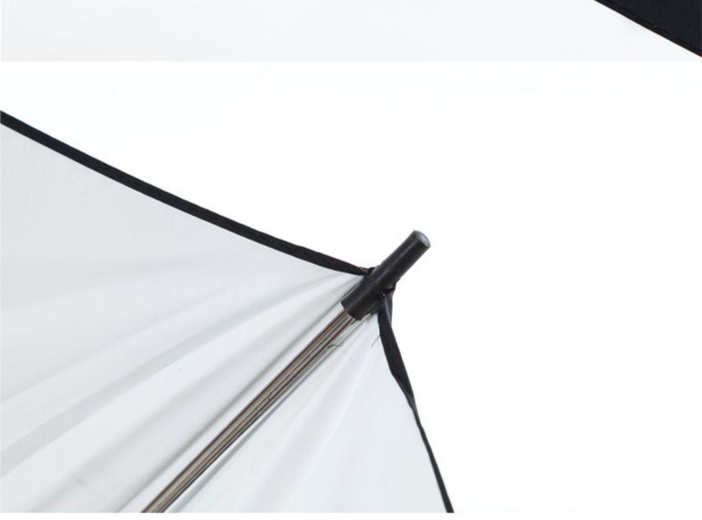 Black & White Reflective Photography Umbrella - Studio & Outdoor Parabolic Diffuser