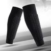 Nagolenniki piłkarskie dla dzieci młodzieży dorosłych Rękaw kompresyjny na łydkę z podkładkami o strukturze plastra miodu Sprzęt ochronny do piłki nożnej