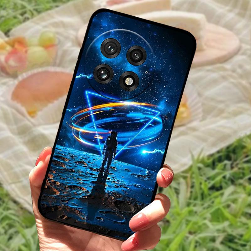 For OnePlus 13 Case Black Silicone Soft TPU Shockproof Protection Back Cover Cover For OnePlus 13 Phone Cases Fundas Capa