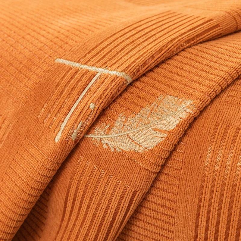 Nordycki Pokrowiec na Sofę Chenille do Salonu Antypoślizgowy Pogrubiony Ciepły Podkładka na Sofę Prosty Styl Ręcznik na Sofę Pokrowiec na Kanapę Domową Dekor