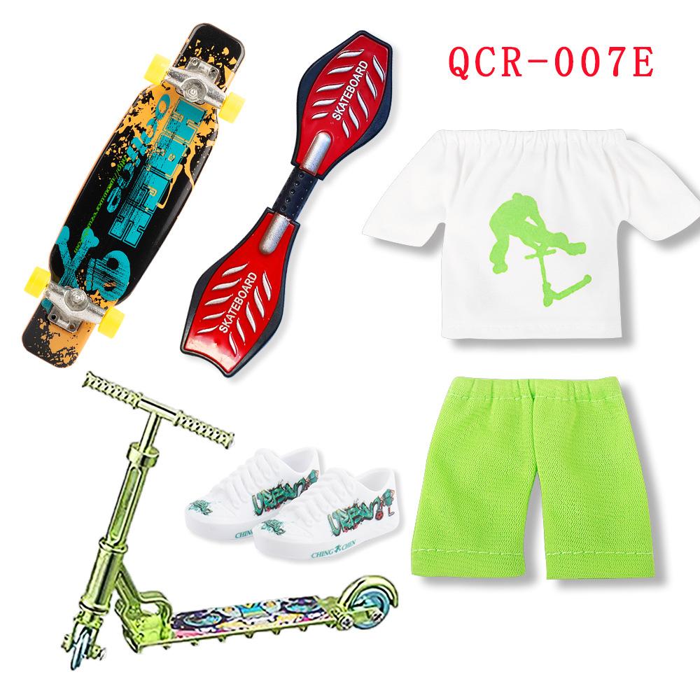 

Мини-самокат для пальцев, игрушечный костюм для пальцев, штаны для пальцев, самокат Vitality Board