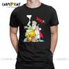Men Asterix And Obelix T Shirt Panoramix Getafix Asterix Comics Pure Cotton Tops Short Sleeve Round Neck Tees Graphic TShirts