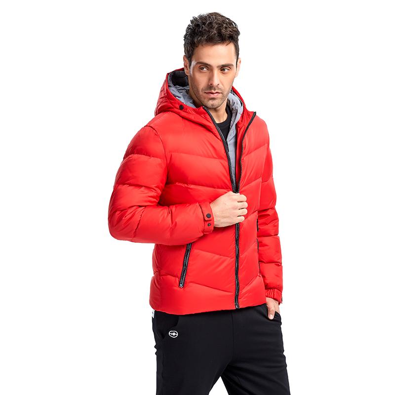 

Мужской пуховик MALIDINU, зимнее теплое пуховое пальто, брендовая толстая куртка-пуховик с капюшоном