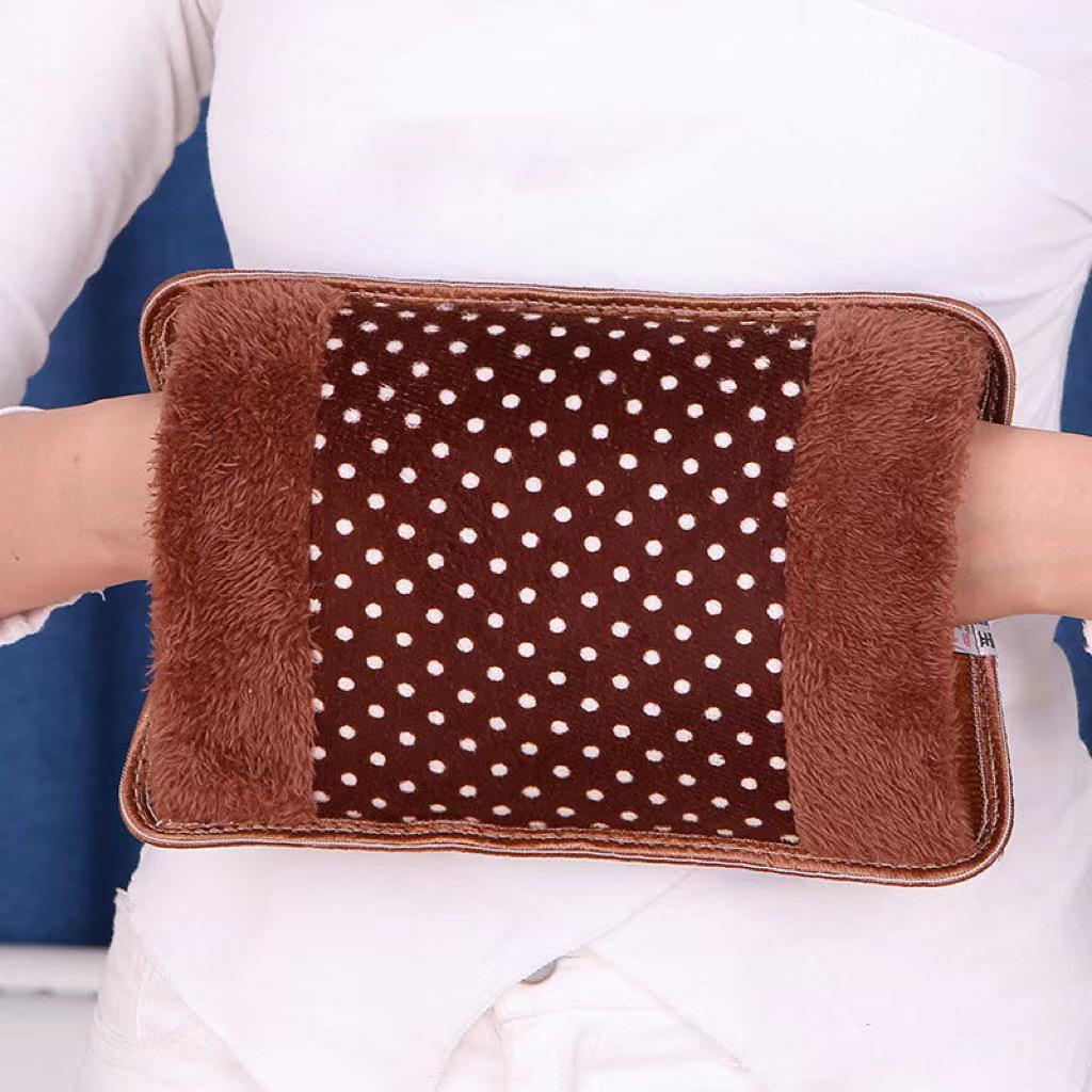 Cross-Border Explosion-Proof Rechargeable Cartoon Electric Hand Warmer Plush Hot Water Bottle.