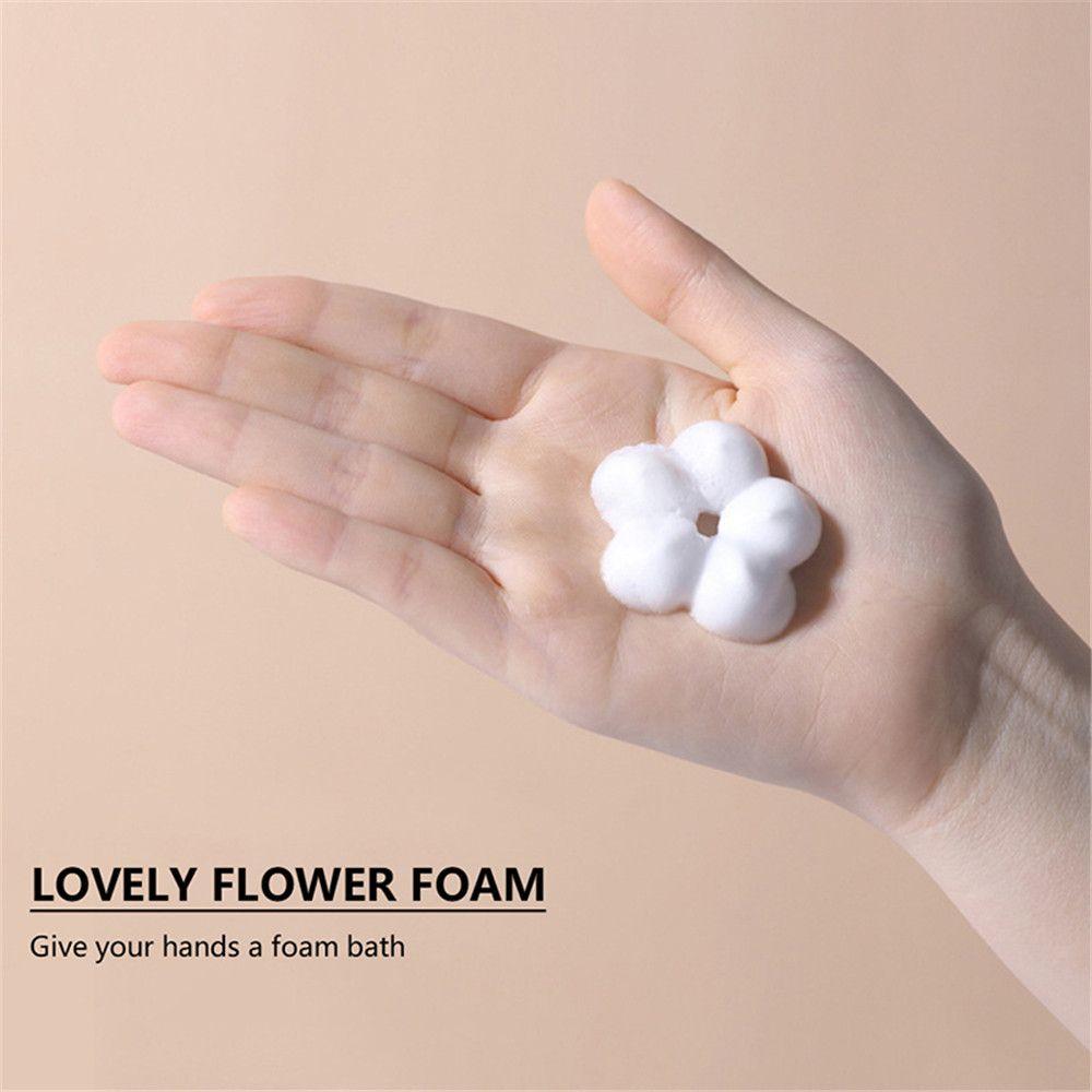 Hand Sanitizer Foaming Refillable Flower Soap Dispenser Cosmetic Bottle Pump Container Soap Bottle