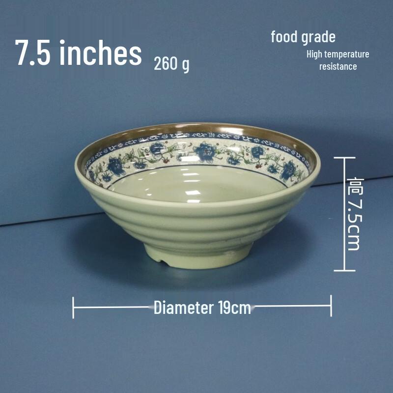 777 Melamine Commercial Ramen & Soup Bowls