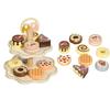Simulation Afternoon Tea Set Toy Early Educational Pretend Play Kitchen Set  Party Favor Gift