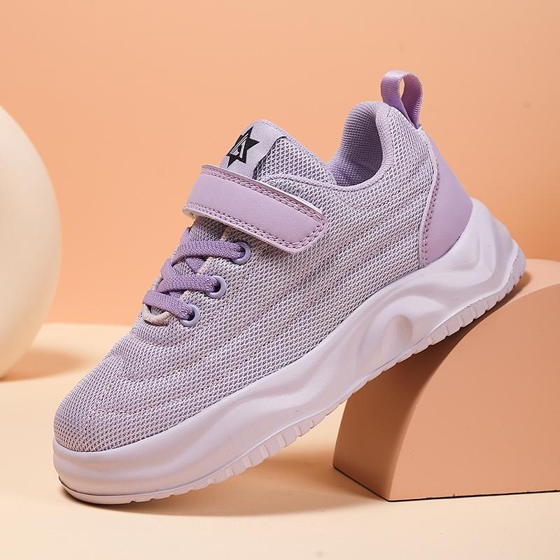 

Дитяче взуття Four Seasons з низьким верхом, дихаюче взуття для скейтбордингу, діти, учні, тренди, спортивні заняття для бігу, хлопчики та дівчата, зручні кросівки 39 фіолетовий