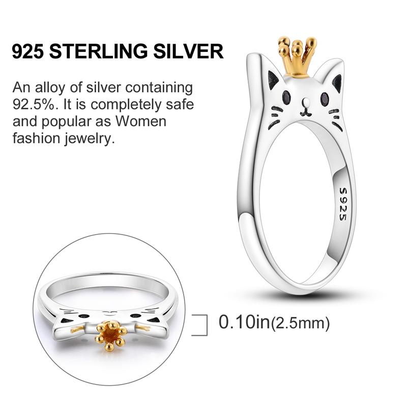 2023 925 Sterling Silver Sun Rainbow Ring Butterfly Rings Beaded for Women Original Design Luxury Fine Jewelry Gift Party