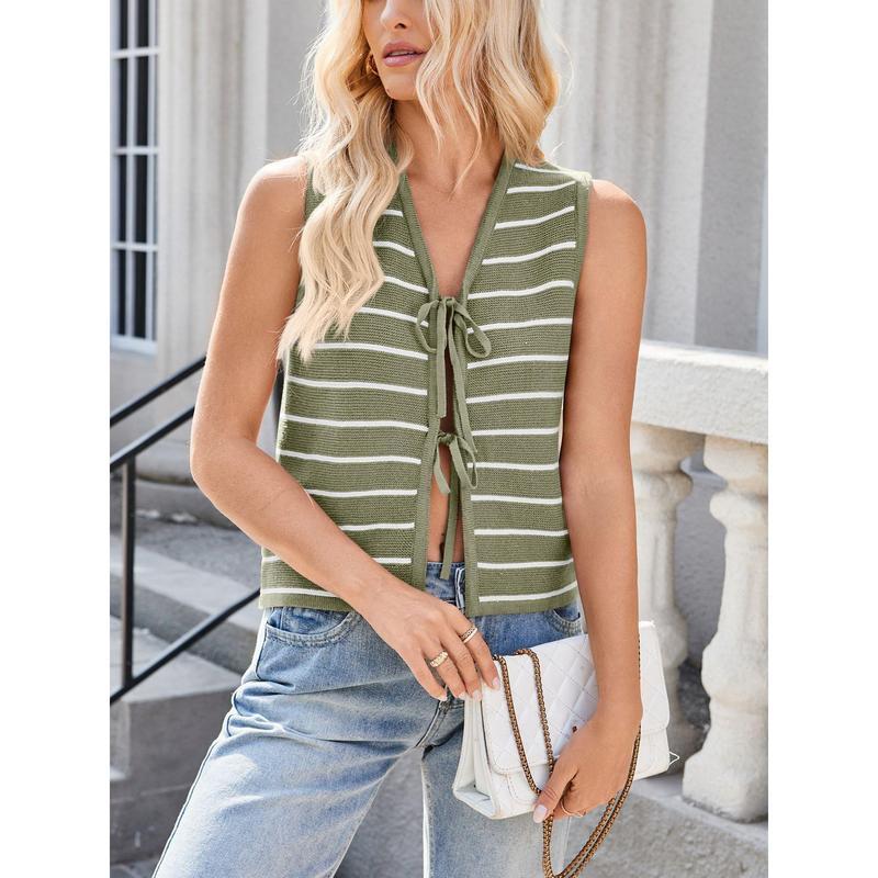 Women's Wool Knit J3 Summer Sleeveless Top