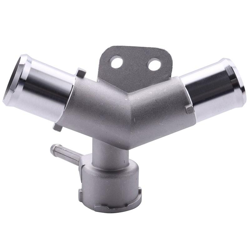 3X Aluminium Engine Radiator Filler Neck Coolant Thermostat Housing Water Pipe For Toyota Yaris Belta Vios Vitz