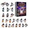 Christmas Room Decoration Halloween Advent Calendar 2026, 24-Day Countdown Box with 2D Family Flat Hanging Pendant, Spooky Collectible Decor for Tree