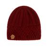 Thick Women Knitted Hat Coldproof Warm Streetwear Caps Fashion Winter Hat  Autumn