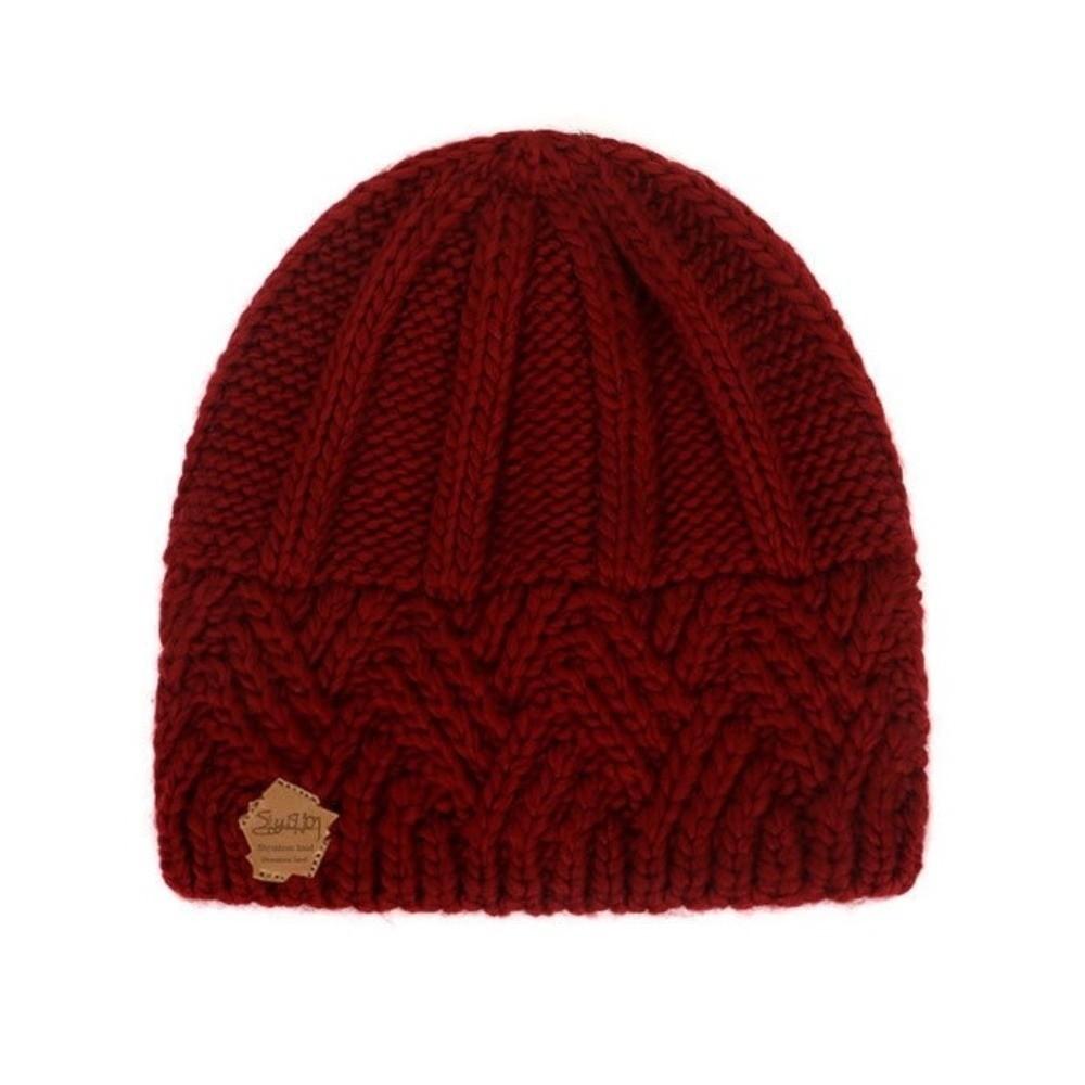 Thick Women Knitted Hat Coldproof Warm Streetwear Caps Fashion Winter Hat  Autumn