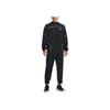 Under Armour Project Rock Contrast Stripe Logo Training Jacket Men Outerwear Black 1378587-001
