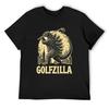 Golfzilla Novelty For Men, For Women, For Kids, Funny Golfing Gift T-Shirt Sweat Workout Shirts Men