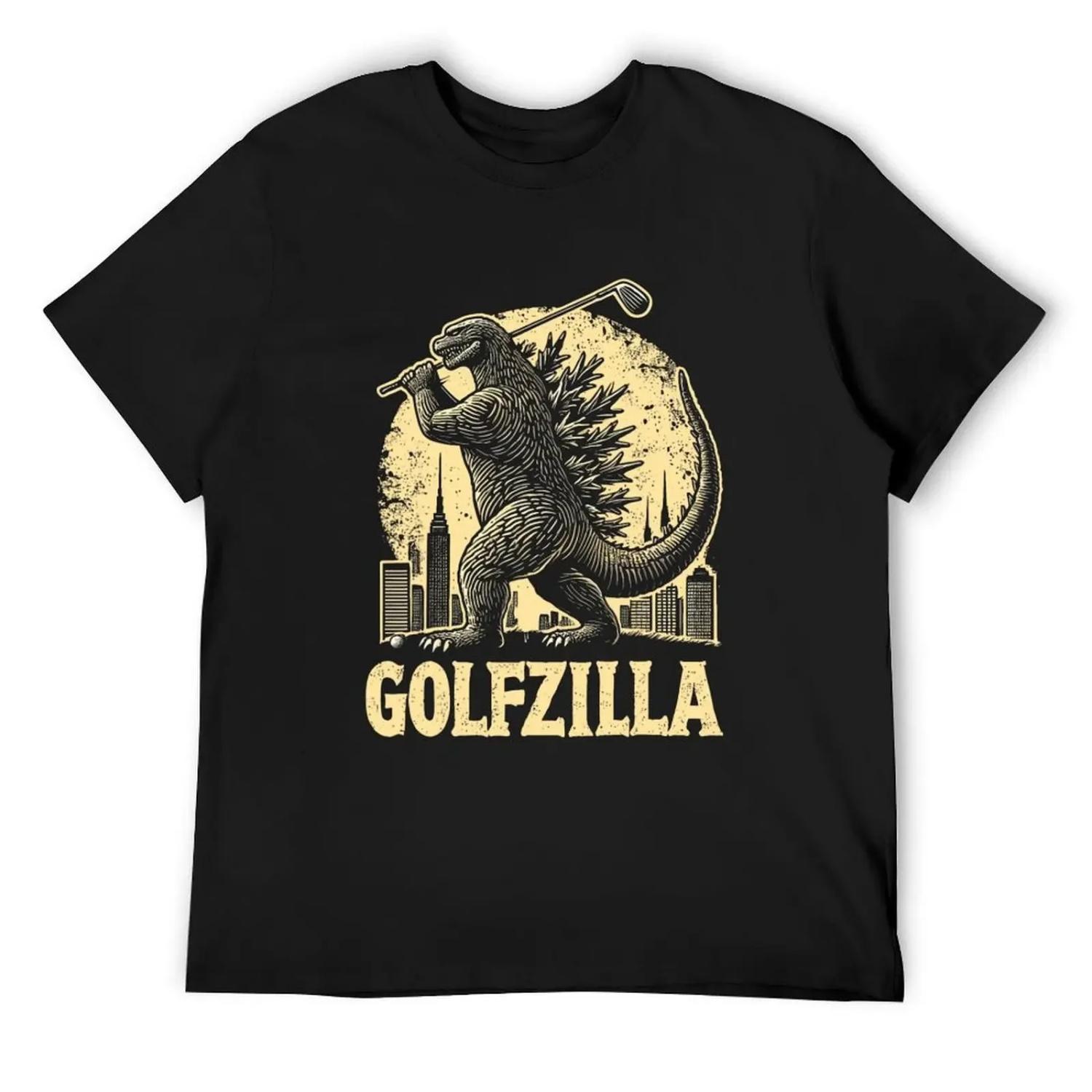 Golfzilla Novelty For Men, For Women, For Kids, Funny Golfing Gift T-Shirt sweat workout shirts men S