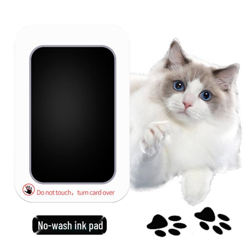 Washable Baby Hand & Footprint Pad - Non-Staining, Commemorative Keepsake for Kids & Pets