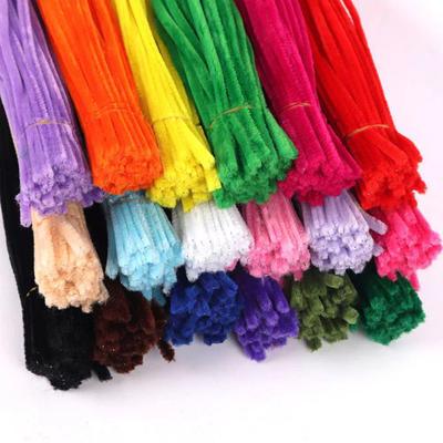 Steli di Chenille Color Macaron per Fiori di Tulipano Fai-da-Te e Lavoretti per Bambini