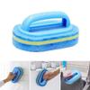 Kitchen Bathroom Toilet Cleaning Magic Sponge Glass Wall Cleaning Bath Brush Handle Sponge Ceramic Window Slot Clean Brush