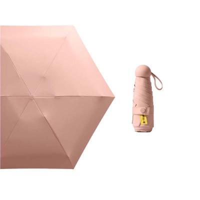 MAYDU Mini Five-Fold Capsule Sun Umbrella