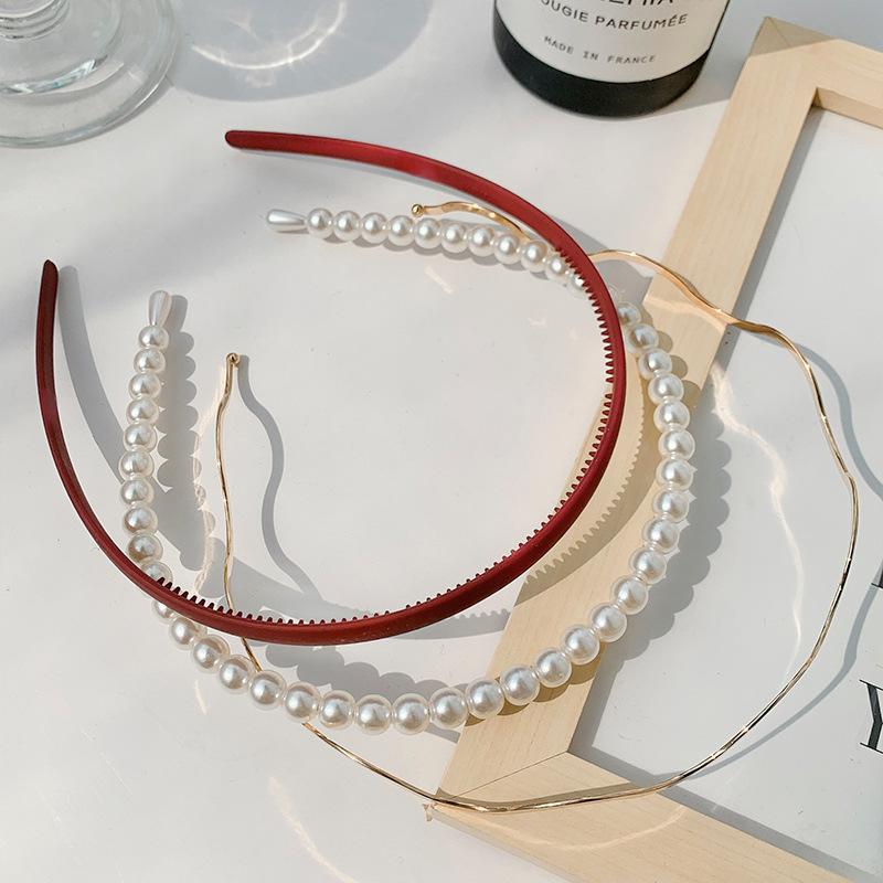 Korea Mode Lange Zahn Haarbänder Für Frauen Nicht Slip Haar Kämme Einfarbig Geometrische Lünette Femme Haar Zubehör Mädchen