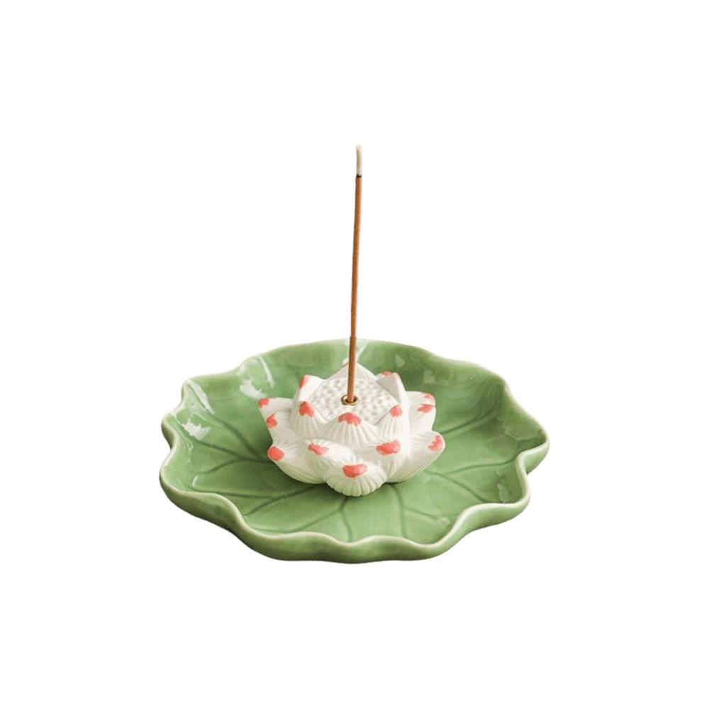 Ceramic Incense Stick Burner Frog Tabletop Incense Base Incense Burner  Yoga Meditation