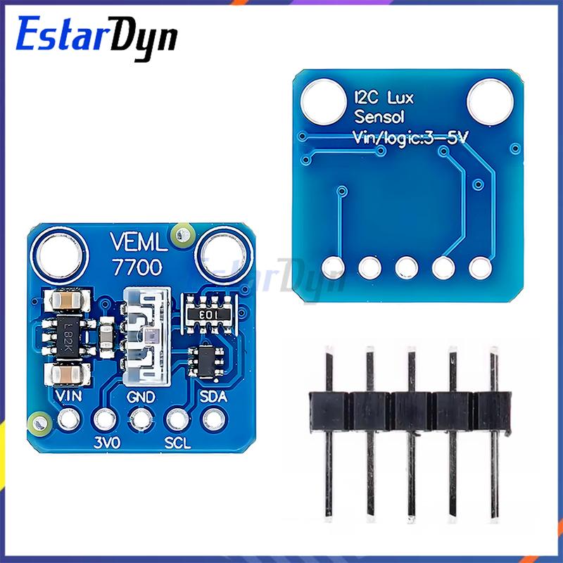 VEML7700 High Precision Ambient Light Sensor 120k Lux, I2C Interface, 3.3V/5V for Arduino ESP32