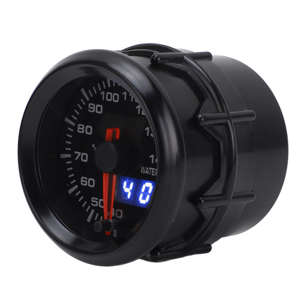 52mm Car Water Temperature Gauge DC Pointer Digital Display 40 To 140 Celsius  Water Temp Meter for All DC12V Vehicles