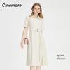 Cinemore Summer Women's Dress 2022 Shirt Dress Evening Kaftan Vintage Dress Party Casual Long fashion Women Dresses Q92265