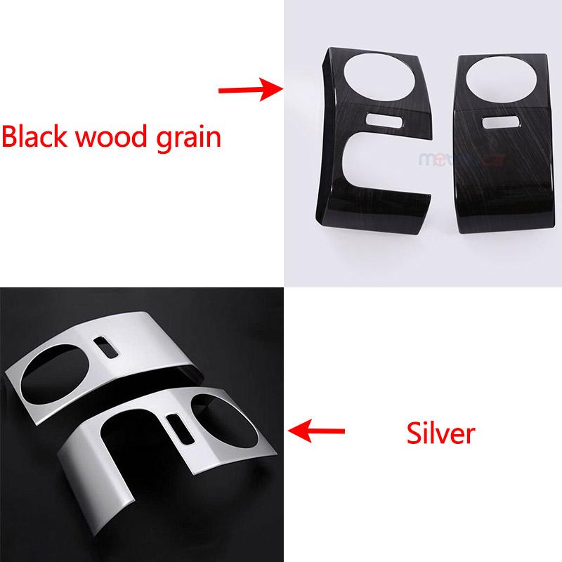 For Land Rover Discovery 4 LR4 2010-2016 ABS Car Side Air Conditioning Vent Outlet Cover Trim Stickers Car Accessories