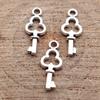 Hollow Clover Key Charm Lucky Pendant Tool Charms For Bracelet Necklace Jewelry Making Supplies For DIY