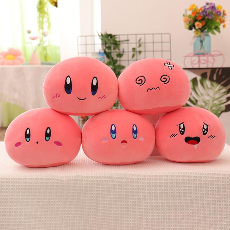 Pink Plush Kirby Toys Soft And Cute Meatballs Heal Emojis Children Gift Holiday