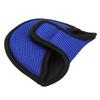 Klettverschluss Kundenspezifisch für Golf Mallet Putter Cover Headcover Nylon Golf Mallet Putter CoverBlau