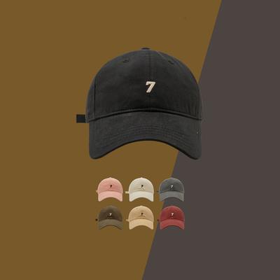 Embroidered Baseball Hat for Women In Summer Korean New Cotton Versatile Street Face Small Duckball Cap